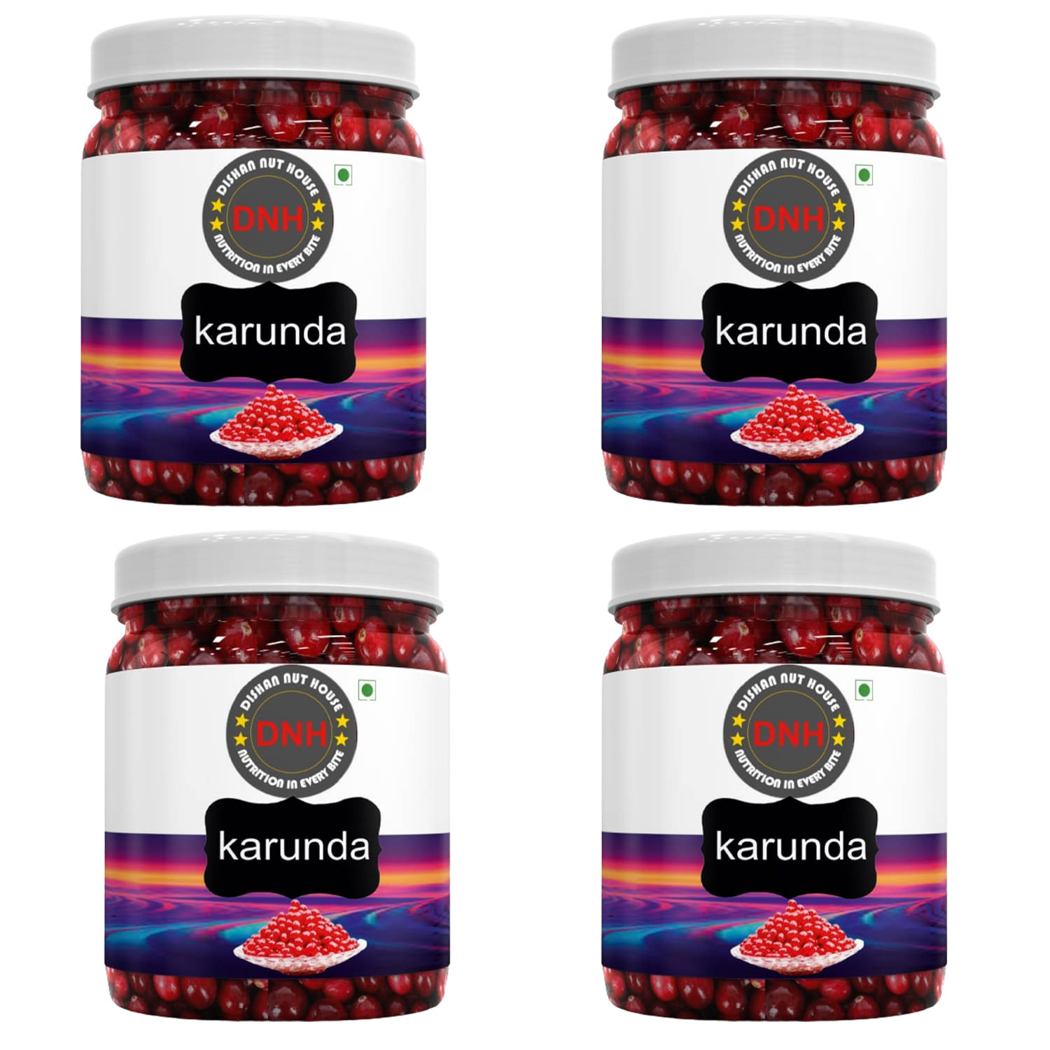     			DISHAN NUT HOUSE Red Karonda Cherry 1 kg Pack of 4