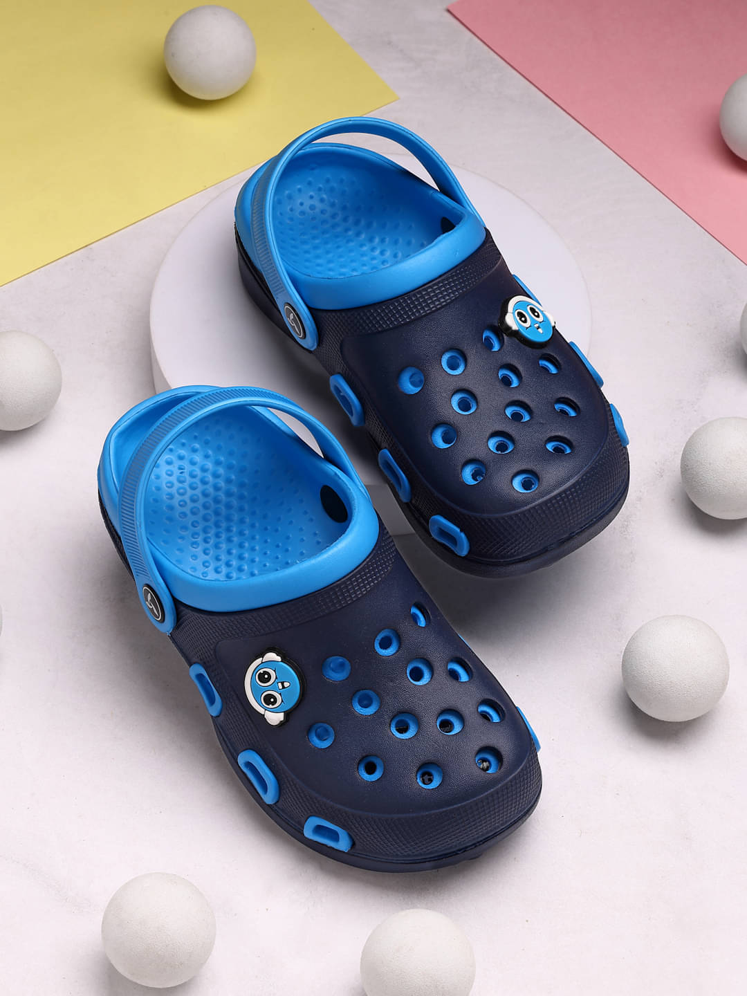     			Dewk Berries - SkyBlue Boy's Clogs ( 1 Pair )