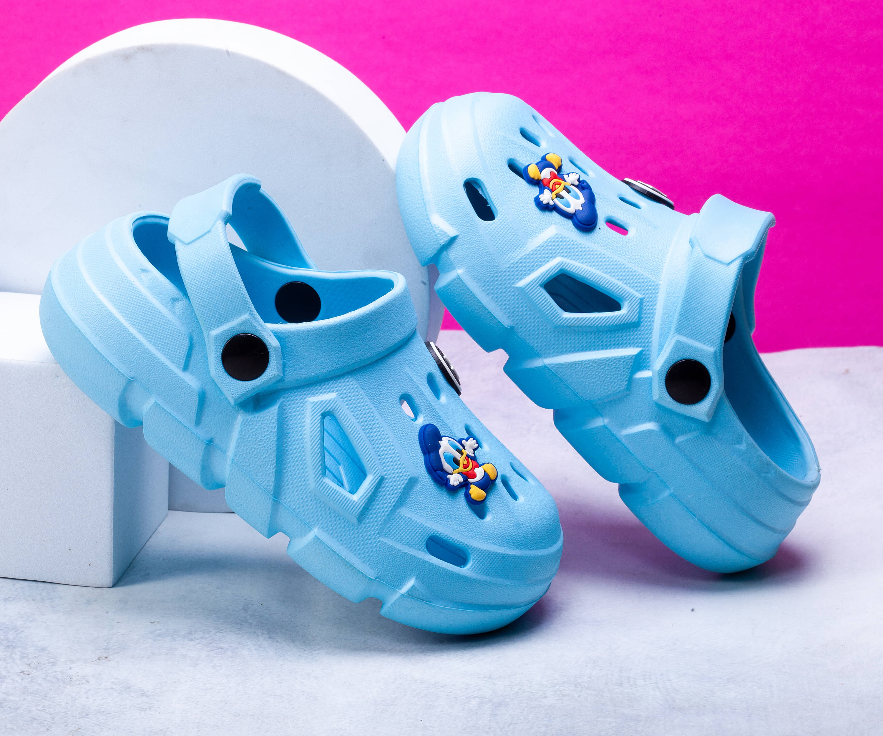     			Dewk Berries - SkyBlue Boy's Clogs ( 1 Pair )