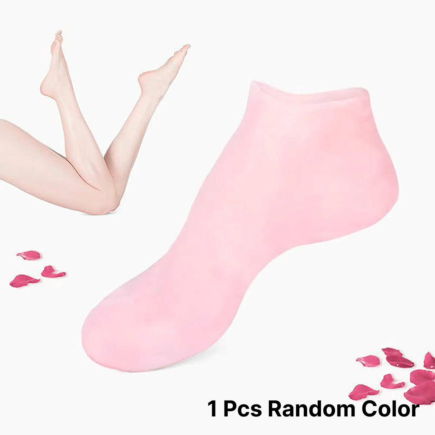     			Flyhomes Pack of 1 Women's Polyester Ankle Length Socks ( Pink )