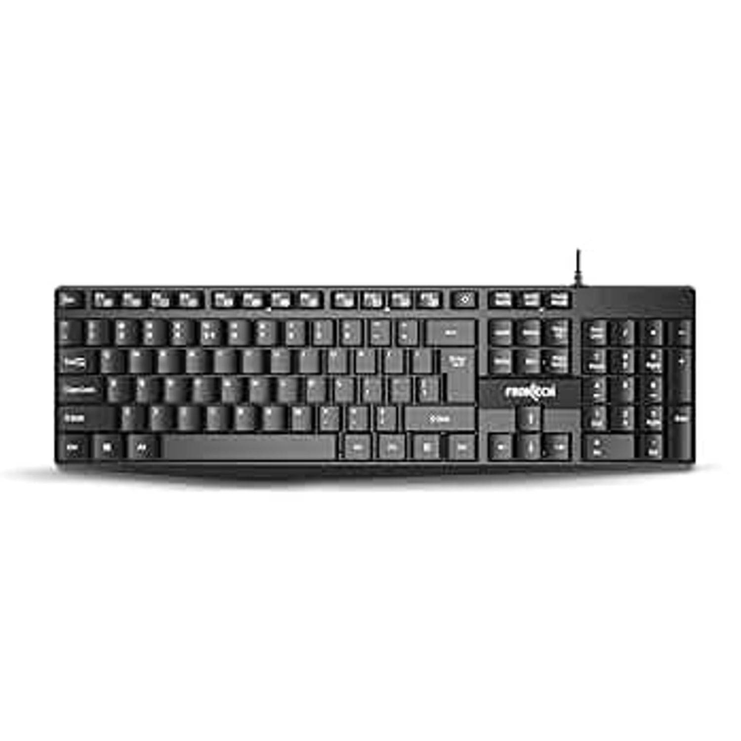     			Frontech Black USB Wired Desktop Keyboard