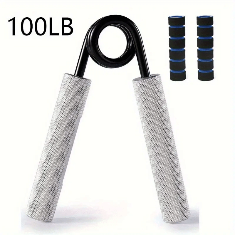     			Gjshop Hand Exerciser 100 lB (V Shape) Hand Grip Strengthener with Foam Handle