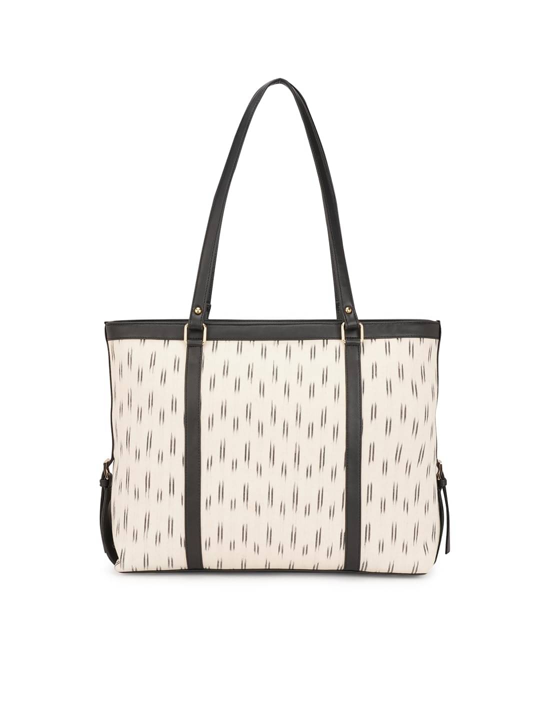     			Globus Handheld Bag Cotton Set of 1 ( Off White )