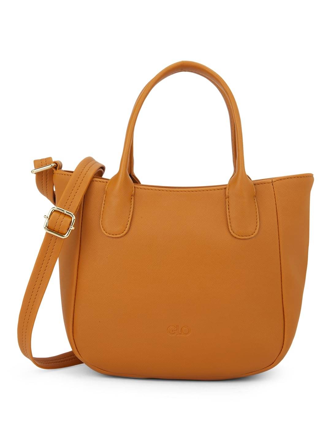     			Globus Handheld Bag PU Set of 1 ( Brown )