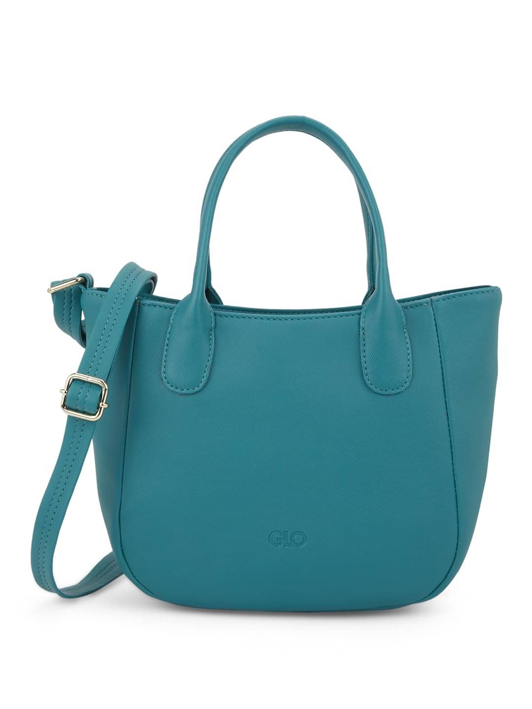     			Globus Handheld Bag PU Set of 1 ( Green )