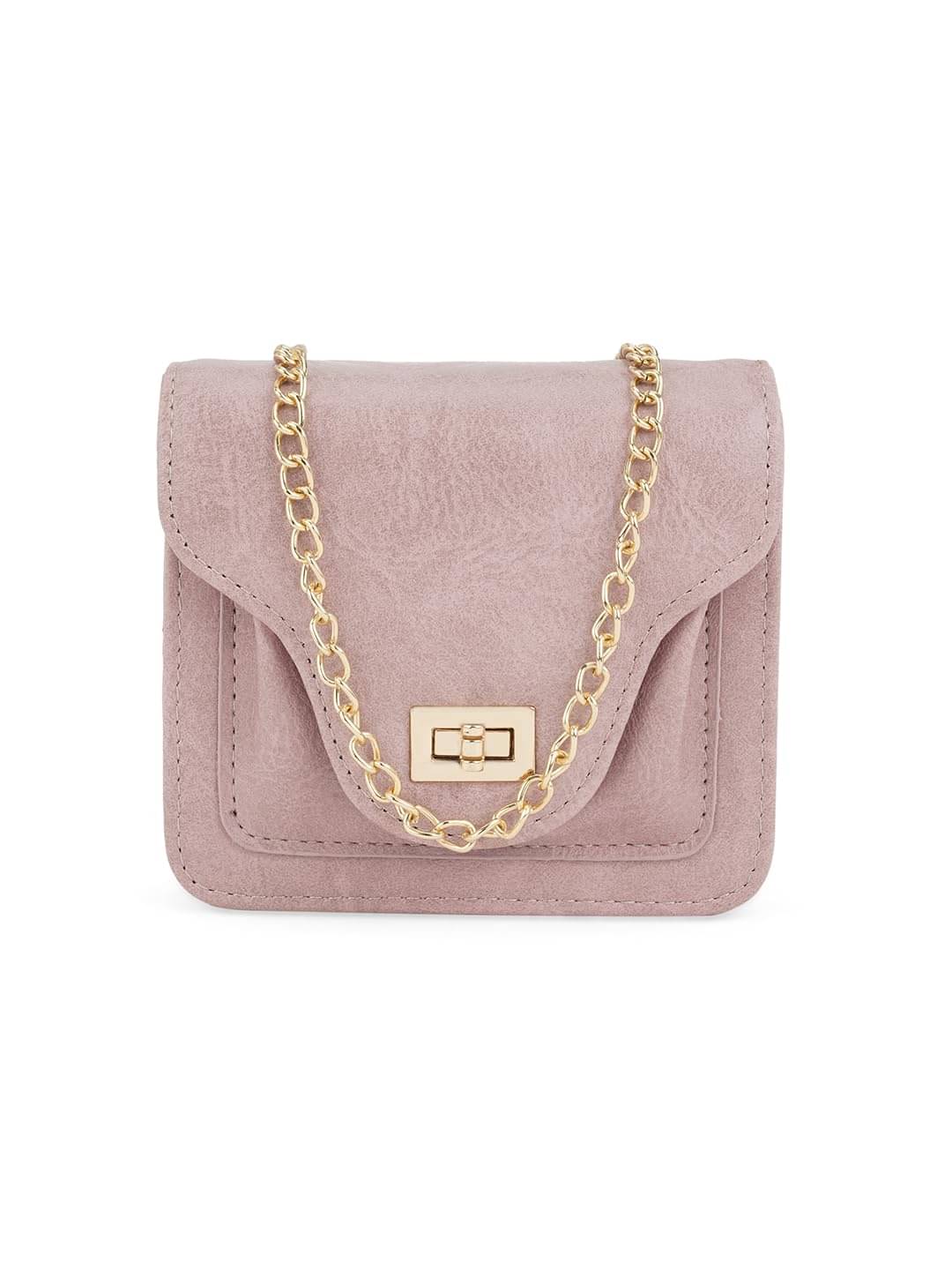     			Globus Handheld Bag PU Set of 1 ( Pink )