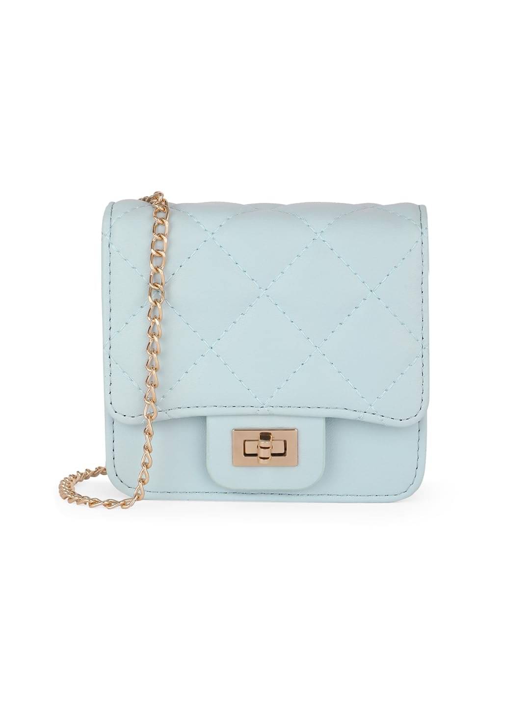     			Globus Handheld Bag PU Set of 1 ( Blue )