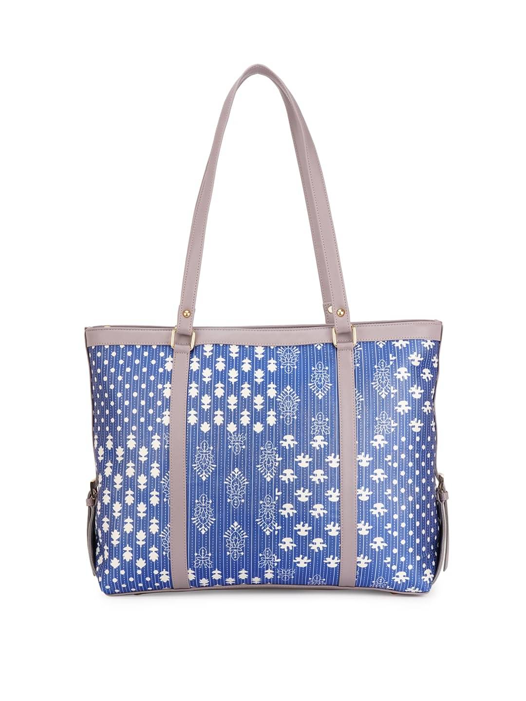     			Globus Handheld Bag Polyster Set of 1 ( Blue )