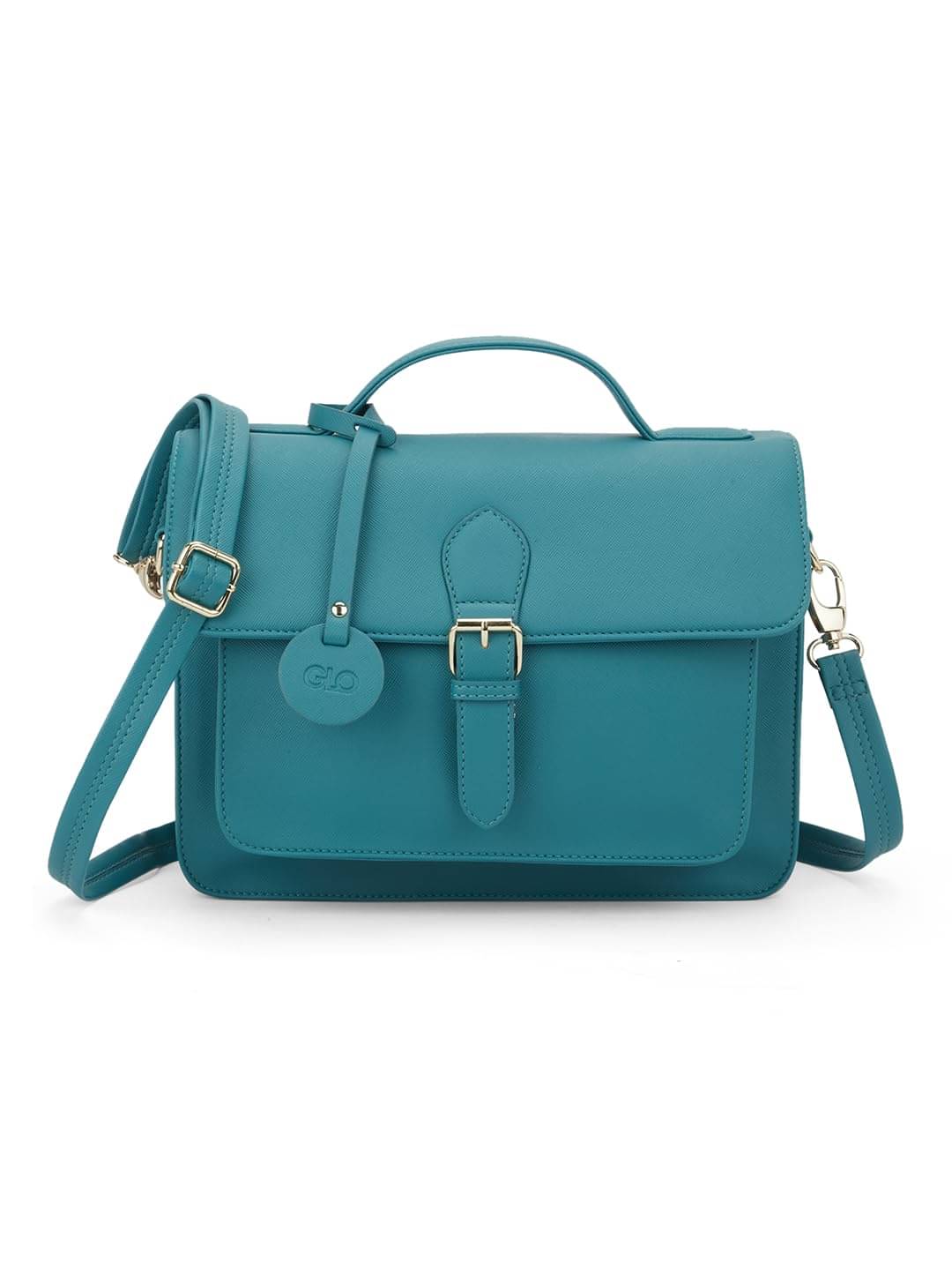     			Globus Sling Bag PU Set of 1 ( Green )