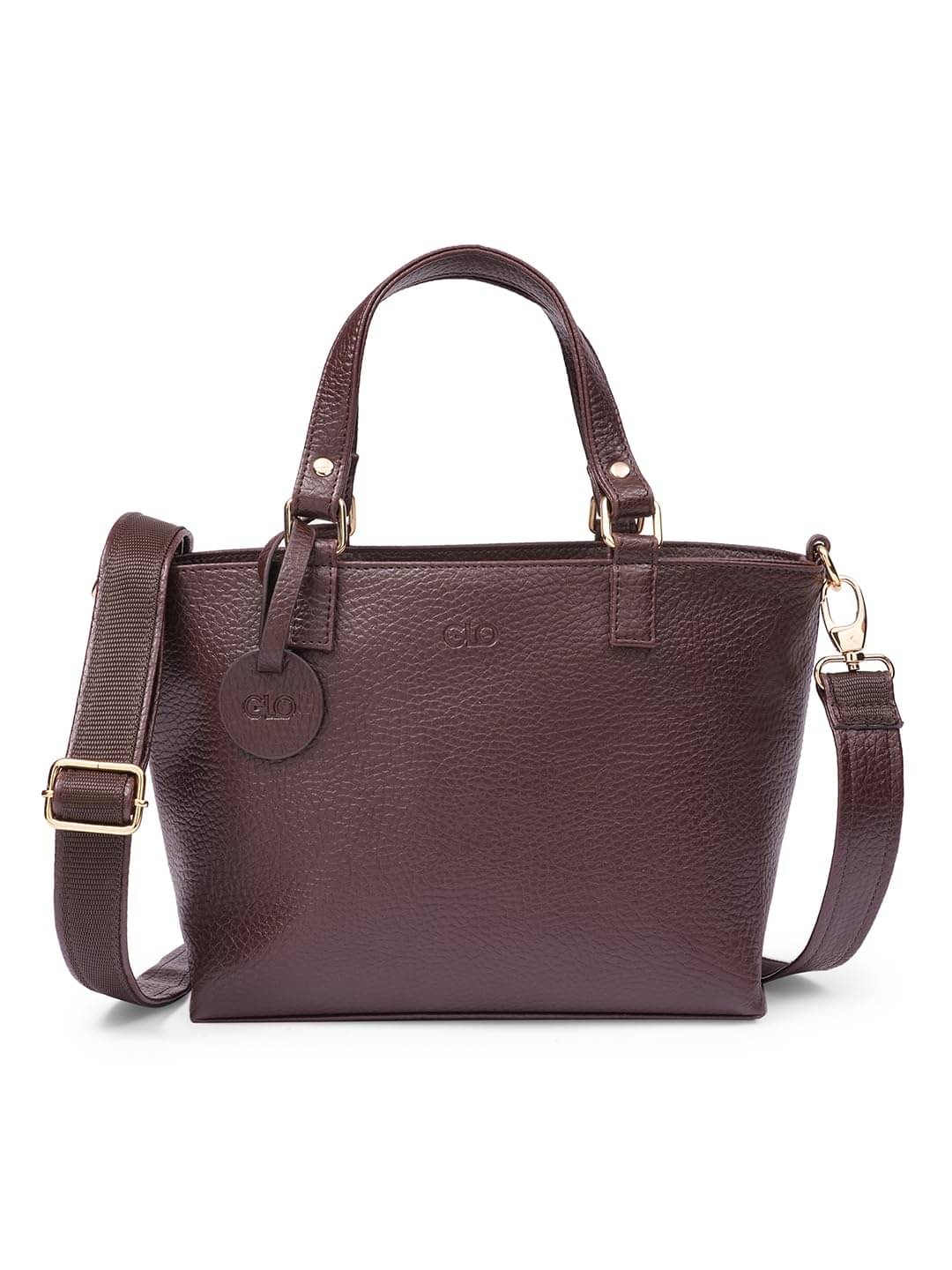     			Globus Tote Bag PU Set of 1 ( Brown )