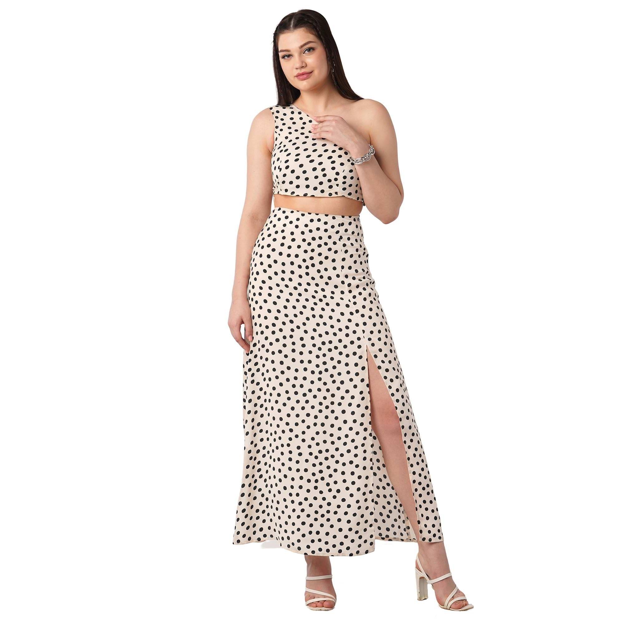     			Globus Women Top With Skirt Co-Ord Set ( Multicolor )