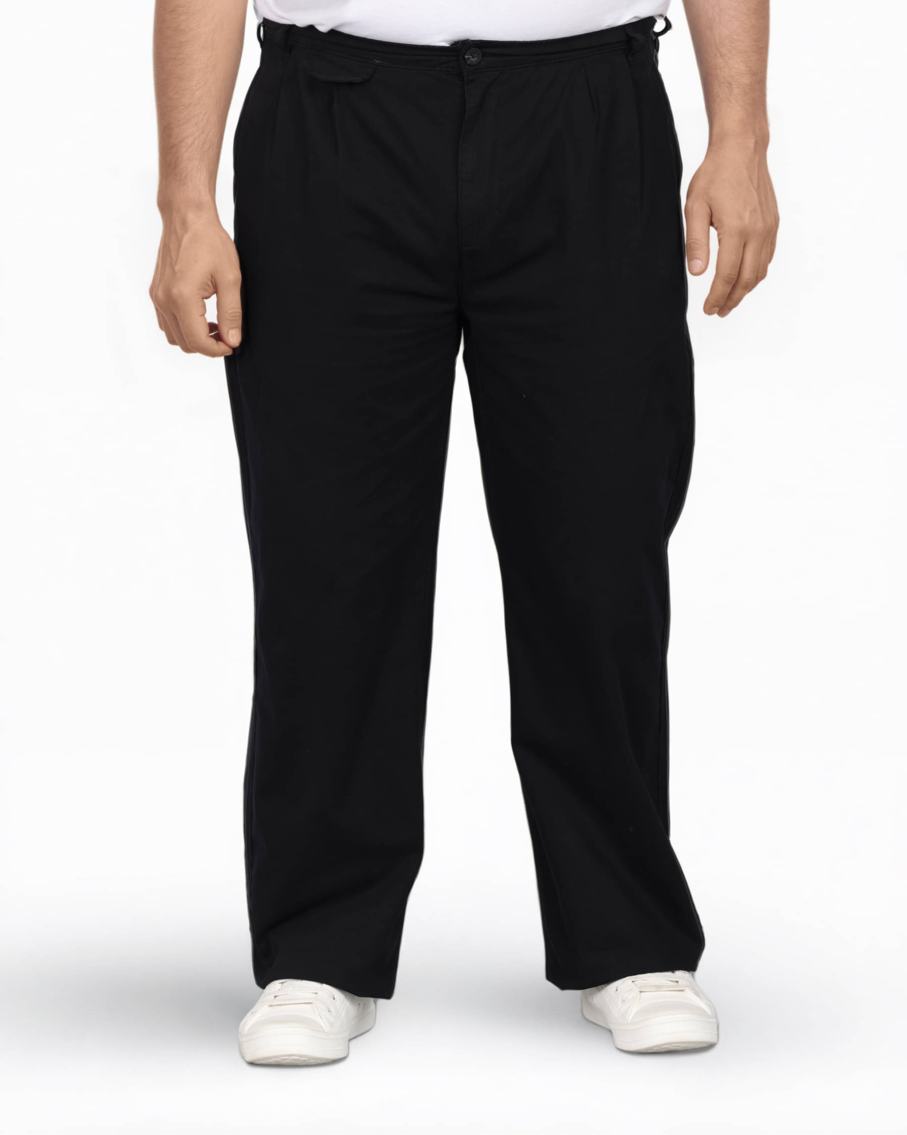     			IVOC Straight Men's Trouser - Black ( Pack of 1 )
