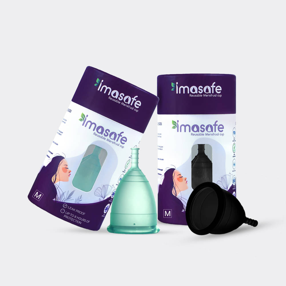 Imasafe Silicone Reusable Menstrual Cup Medium ( Pack of 1 ) Imasafe Silicone Reusable Menstrual Cup Medium ( Pack of 1 )