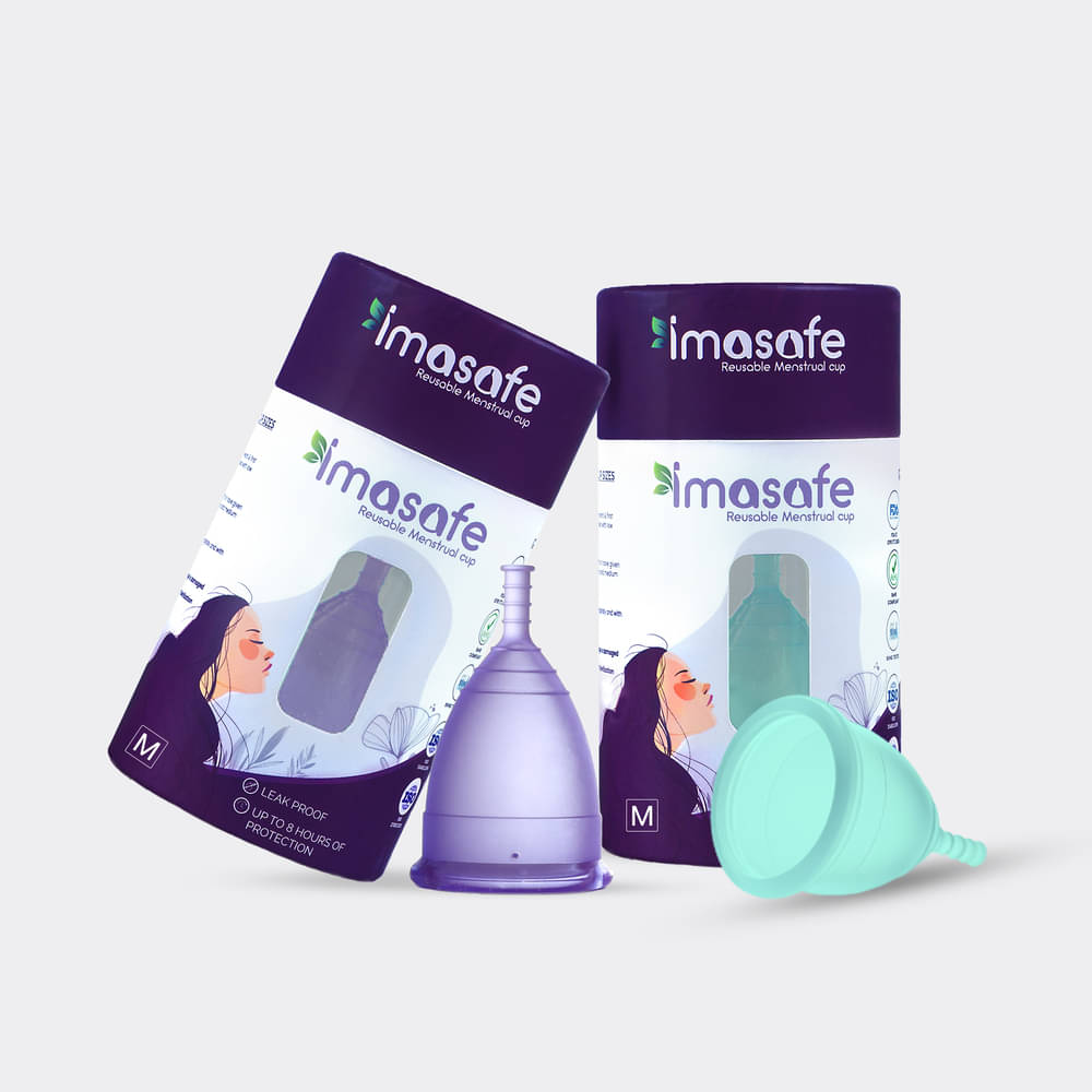 Imasafe Silicone Reusable Menstrual Cup Medium ( Pack of 1 ) Imasafe Silicone Reusable Menstrual Cup Medium ( Pack of 1 )