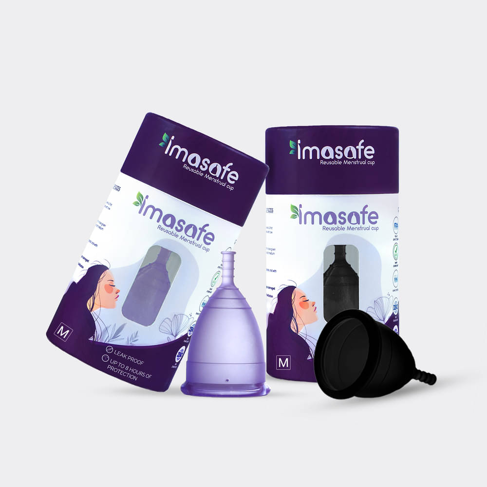 Imasafe Silicone Reusable Menstrual Cup Medium ( Pack of 1 ) Imasafe Silicone Reusable Menstrual Cup Medium ( Pack of 1 )