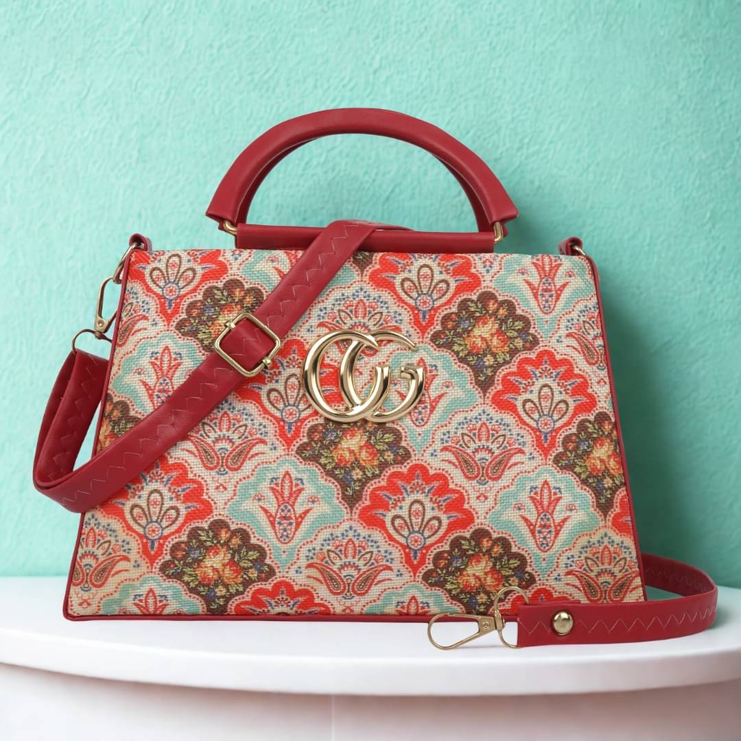     			LIKE STYLE Sling Bag Canvas Set of 1 ( Multicolor )