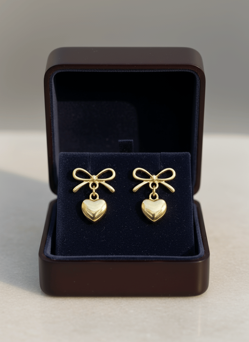     			LifeLily Gold Drop Earrings ( Pack of 1 )