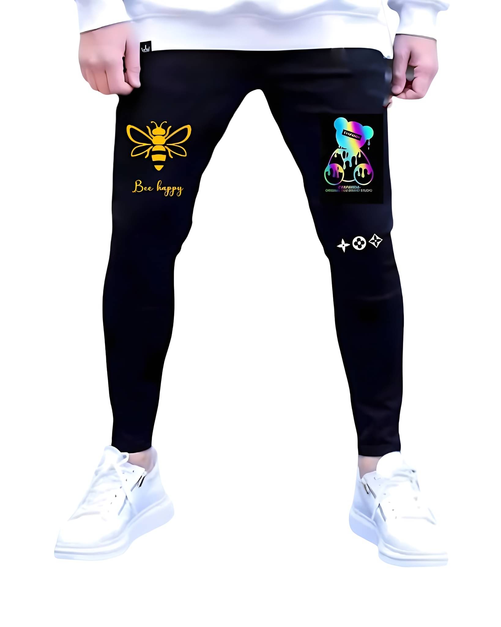 M2M Fashion Slim Fit Jogger Men's Jeans - Black ( Pack of 1 ) M2M Fashion Slim Fit Jogger Men's Jeans - Black ( Pack of 1 )