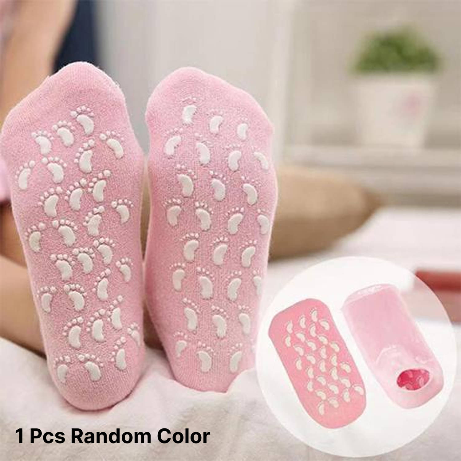     			MAHADEV ENTERPRISE Pack of 1 Women's Cotton Blend Leg Warmer ( Pink )