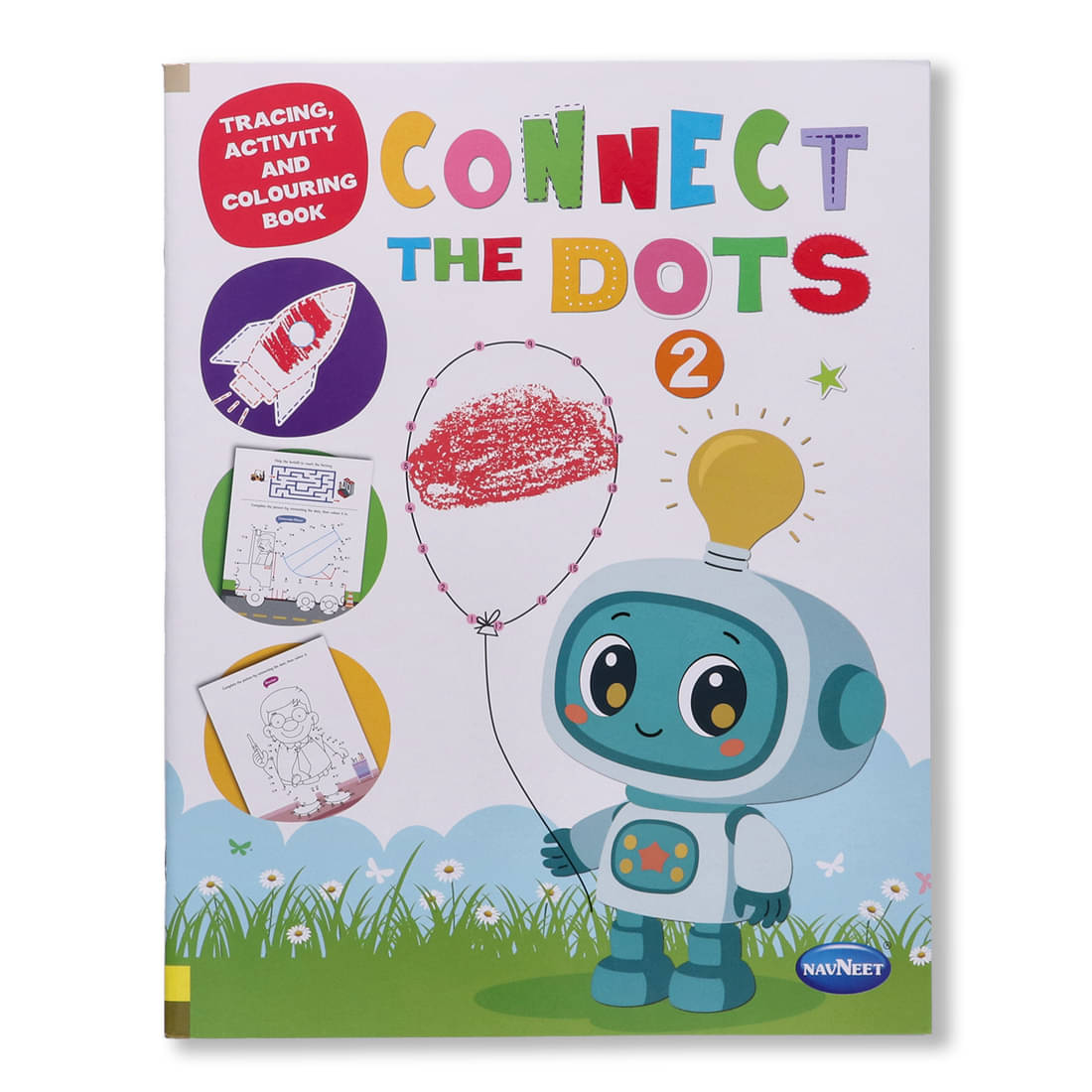     			Navneet Connect the Dots Book 2 interesting tracing and colouring activity book