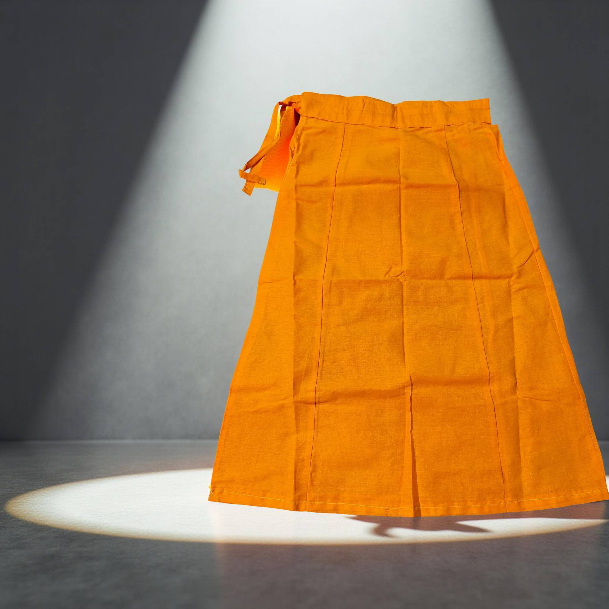 SACHIKSHA Women Cotton Saree Shaper ( Orange ) SACHIKSHA Women Cotton Saree Shaper ( Orange )