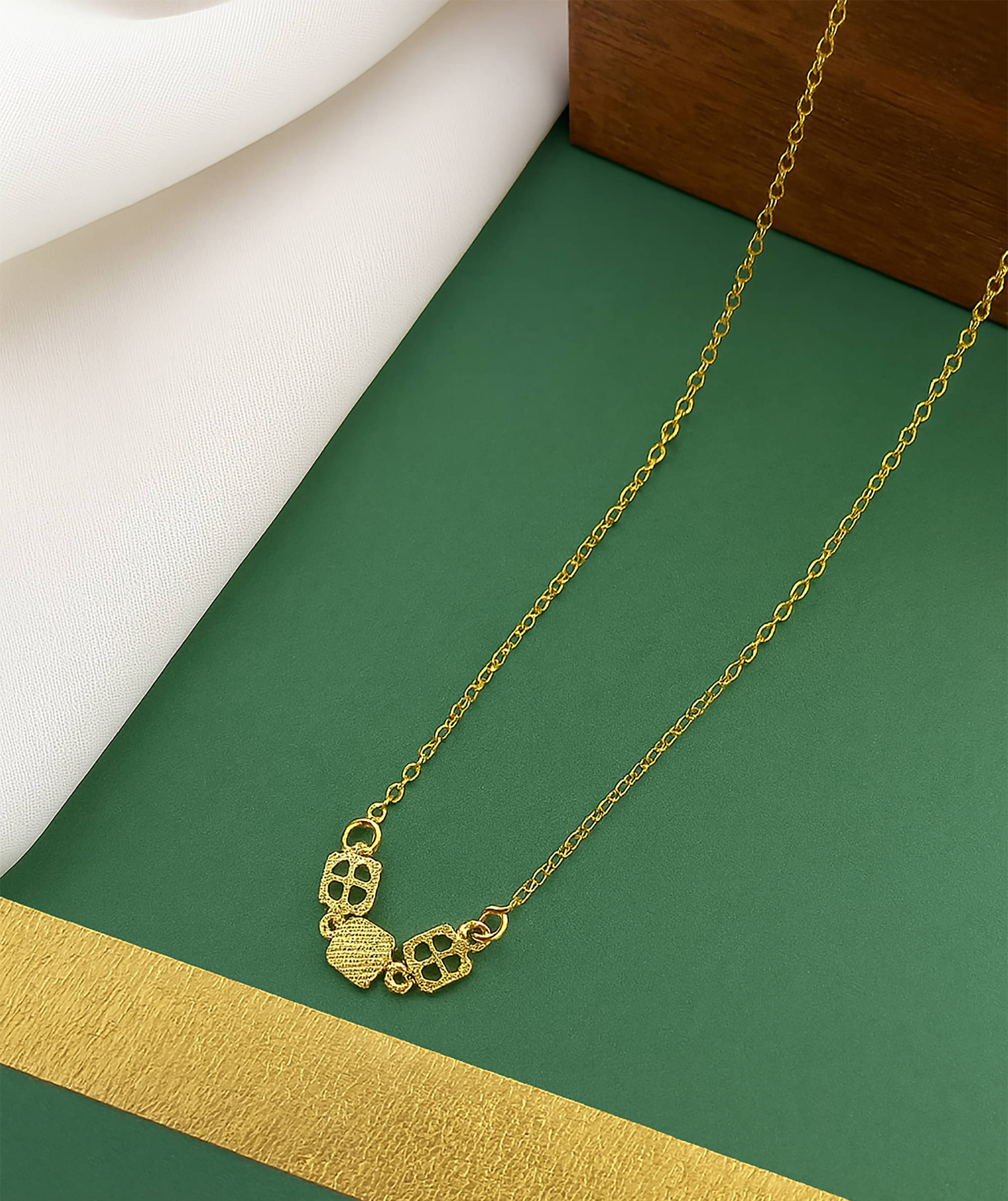     			SHANKHRAJ MA LL Gold Pendant ( Pack of 1 )