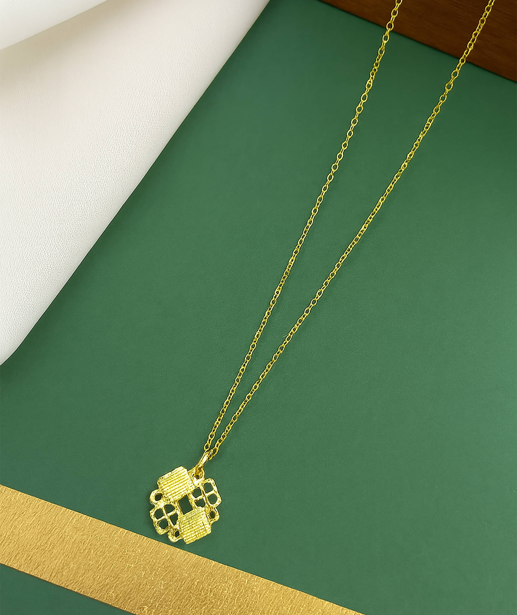     			SHANKHRAJ MA LL Gold Pendant ( Pack of 1 )