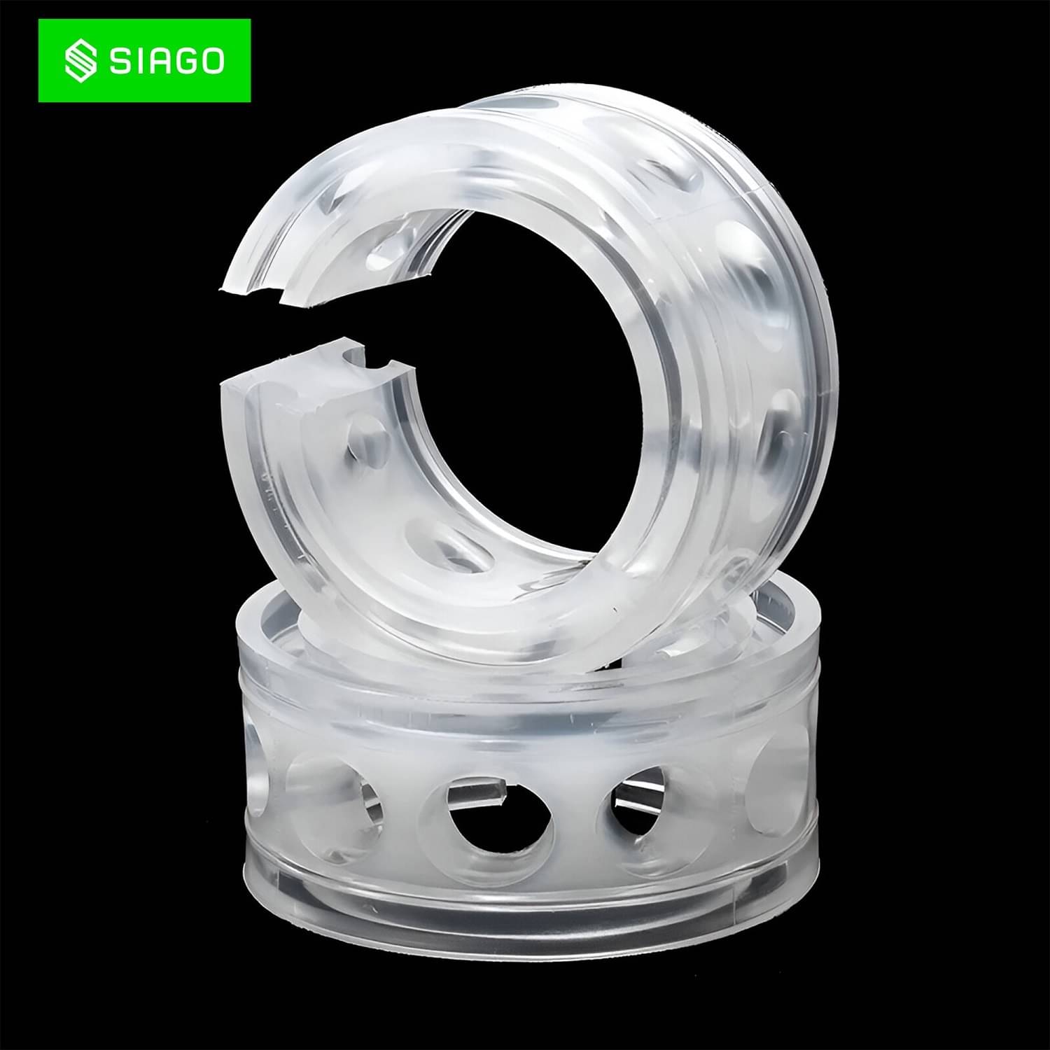     			SIAGO SIA402 Spring Buffer (Size -D), 2 pcs. Car Suspension TPU Buffer for bad Roads, Suspension buffer | Shock Absorber Spring Buffer