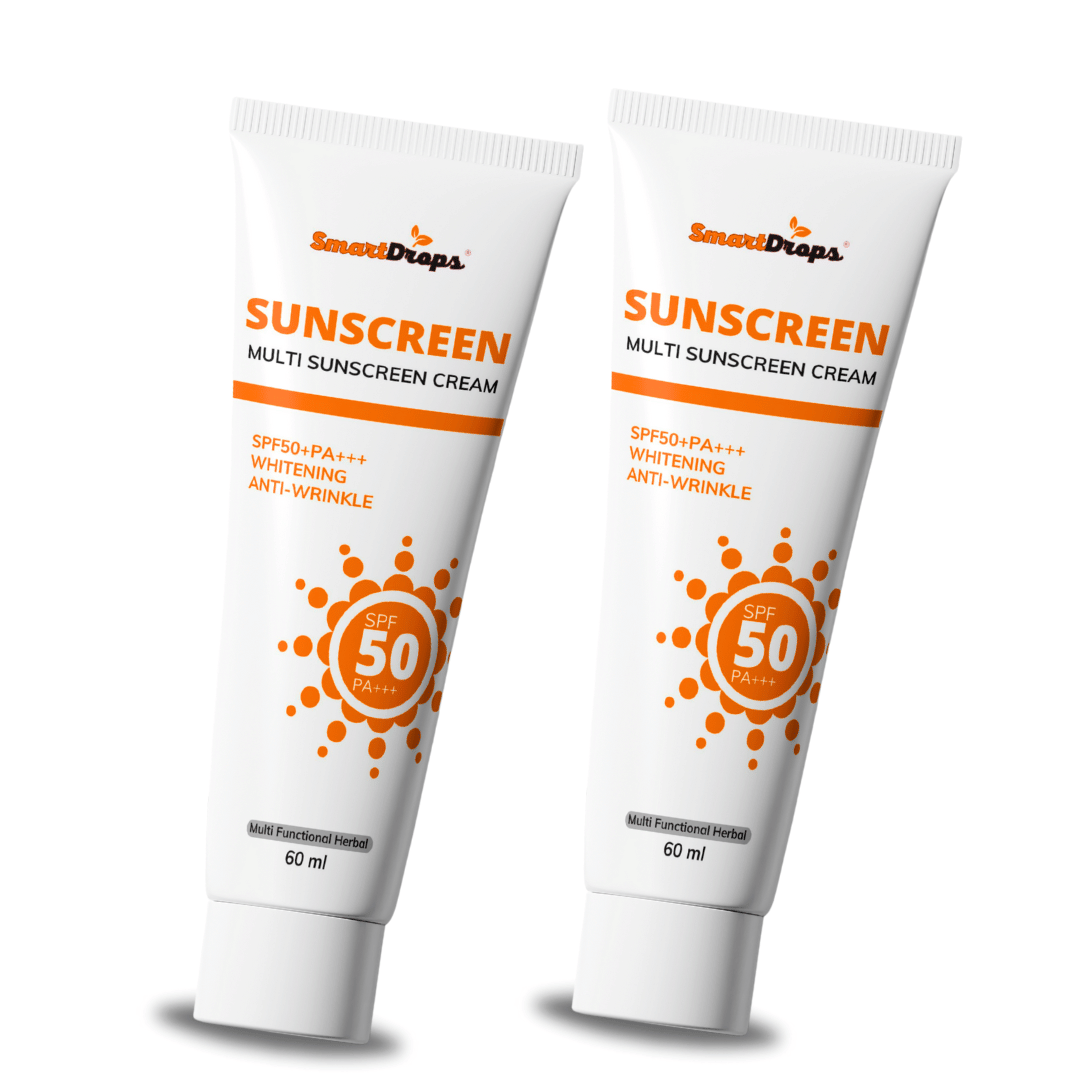     			Smart drops SPF 15 Sunscreen Cream For All Skin Type ( Pack of 2 )