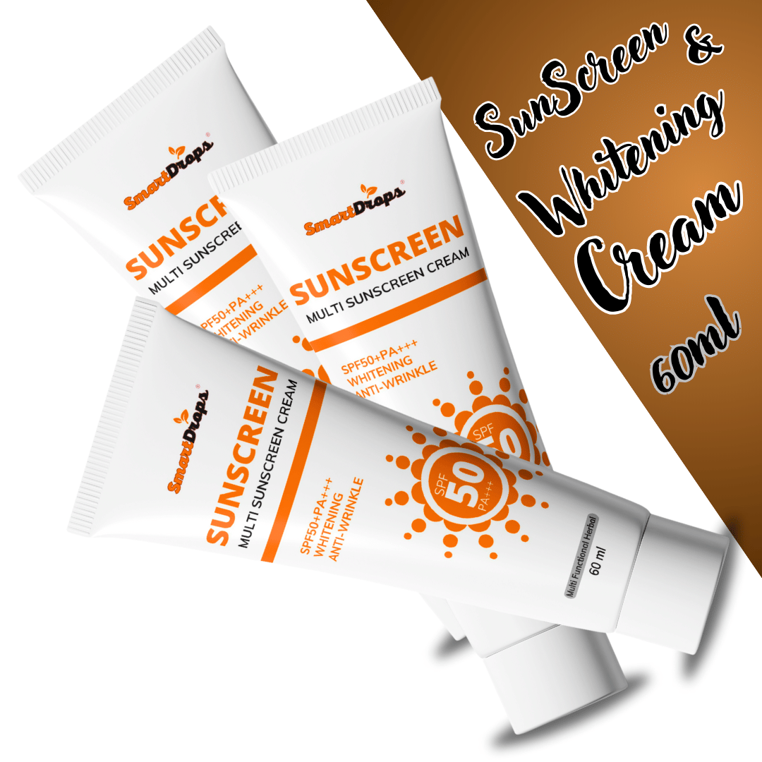     			Smart drops SPF 15 Sunscreen Cream For All Skin Type ( Pack of 3 )