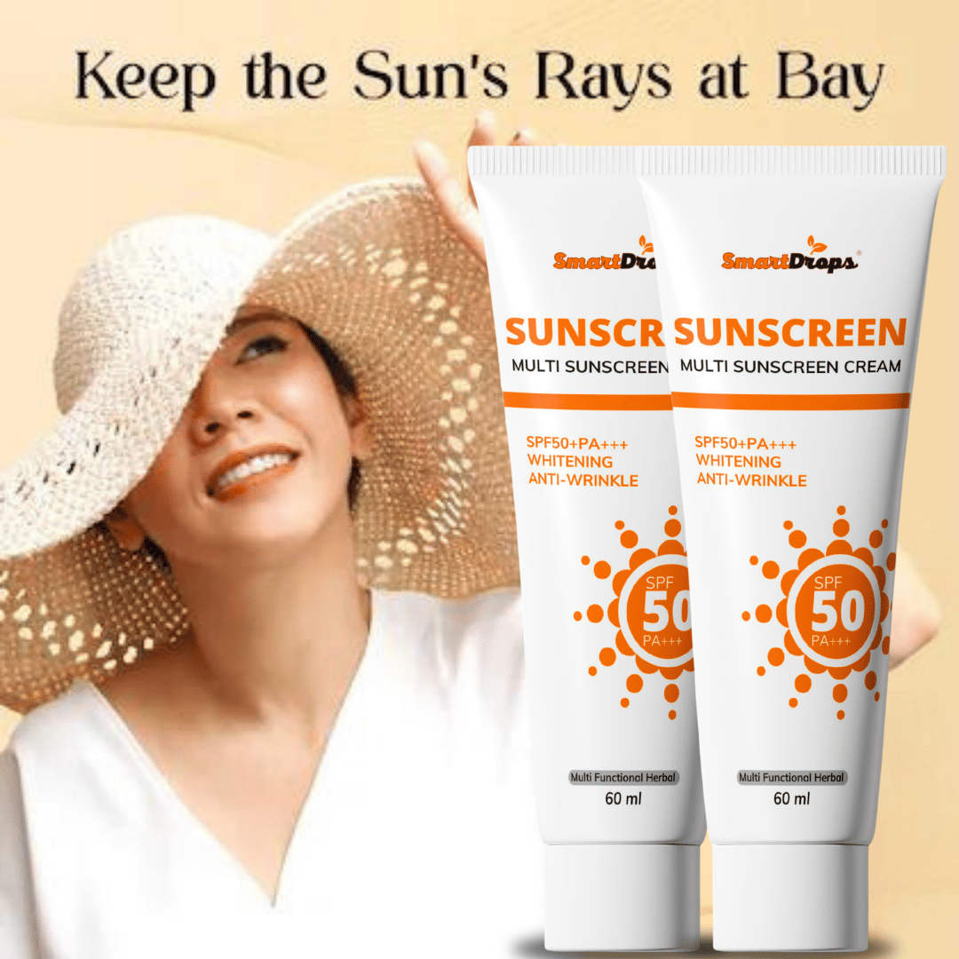     			Smart drops SPF 15 Sunscreen Cream For All Skin Type ( Pack of 2 )