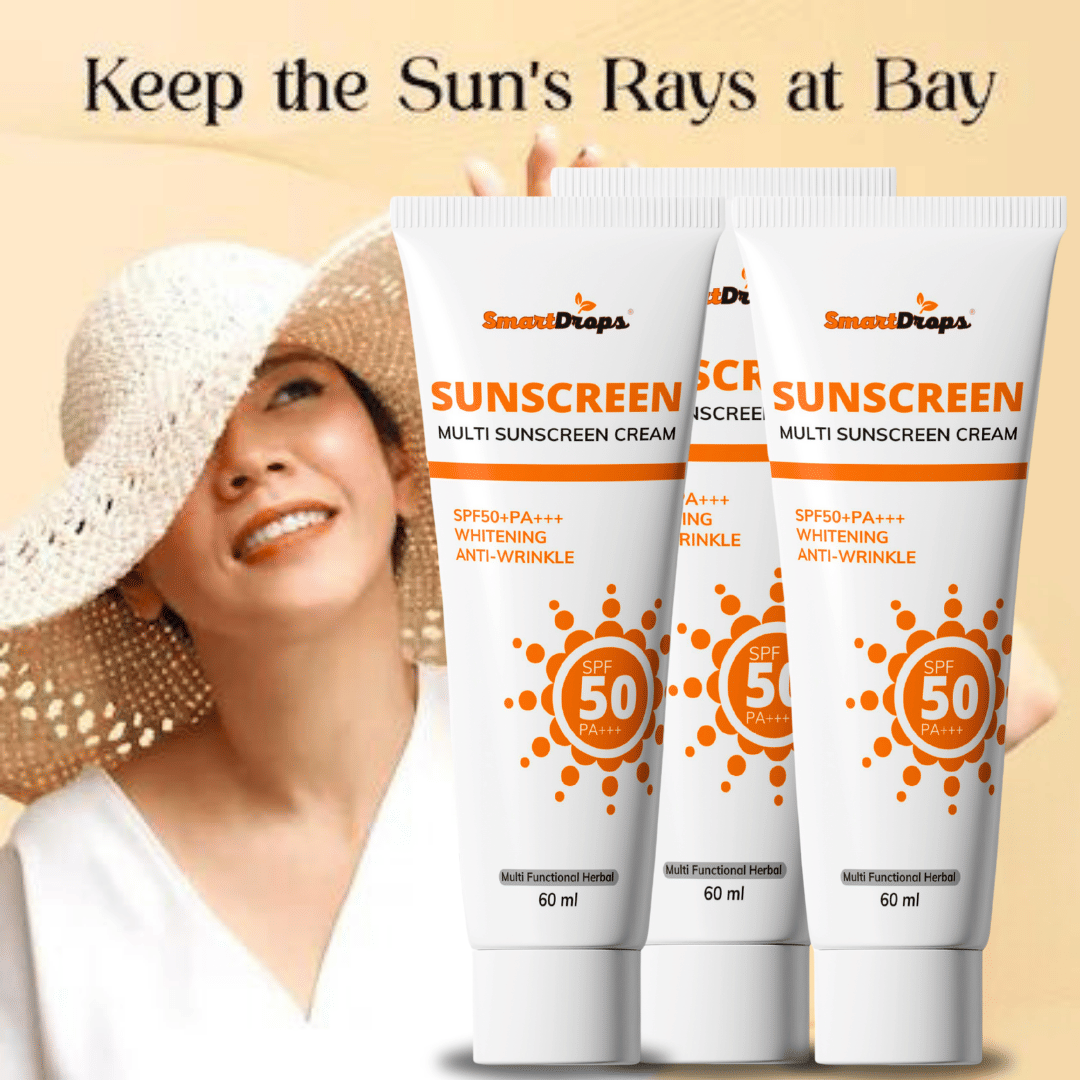     			Smart drops SPF 15 Sunscreen Cream For All Skin Type ( Pack of 3 )