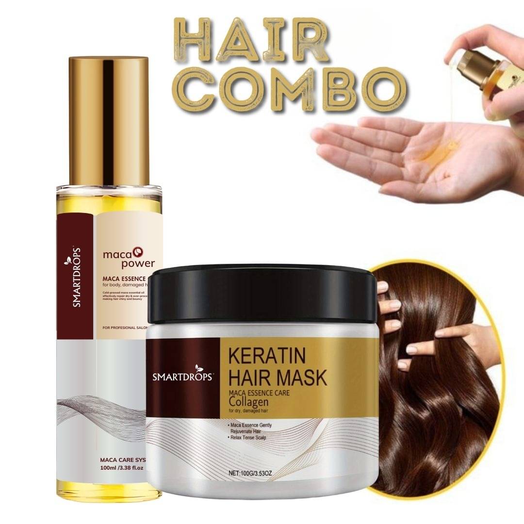     			Smartdrops Revitalizing Hair Mask For Damaged Hair ( Pack of 2 )