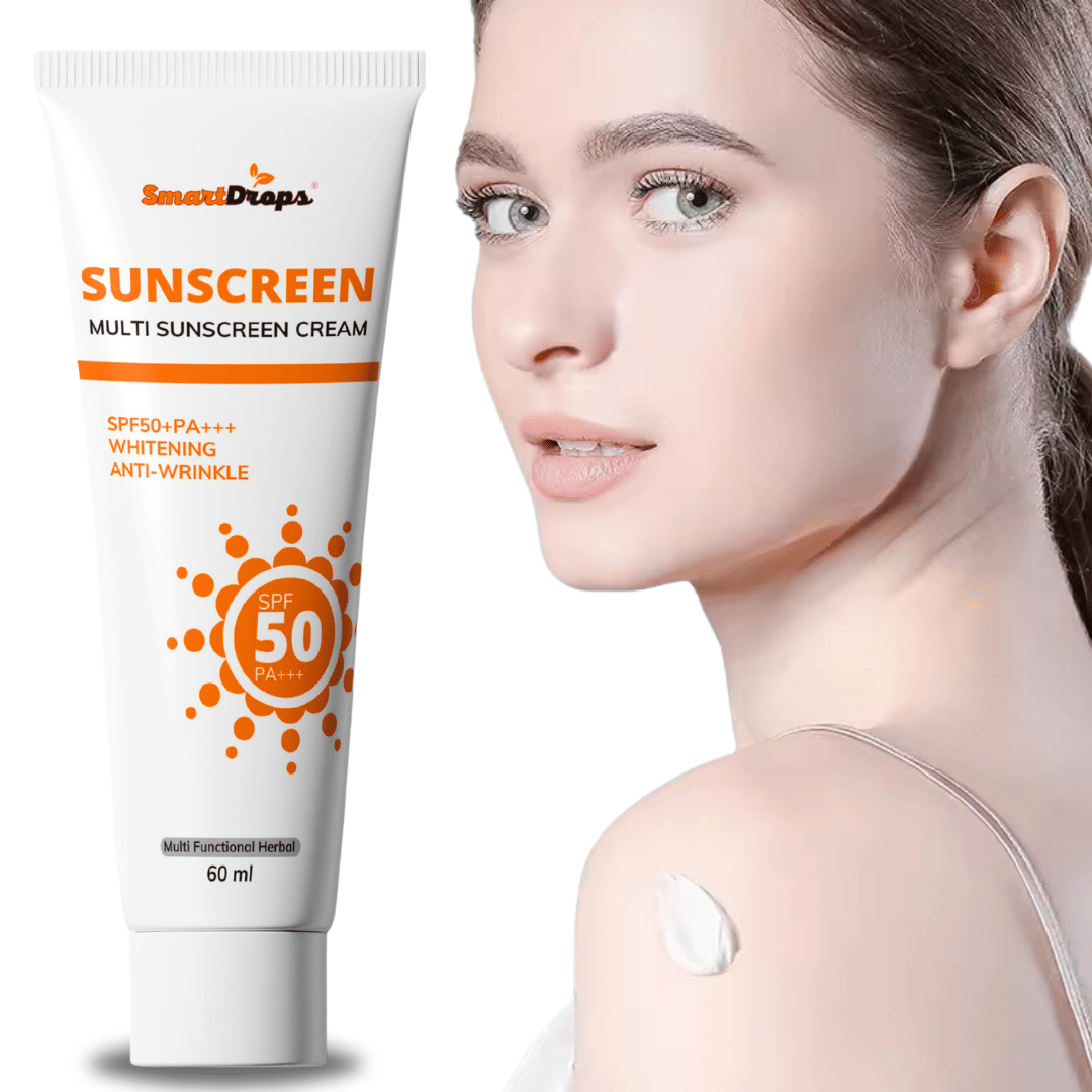     			Smartdrops Sunscreen Cream For All Skin Type ( Pack of 1 )