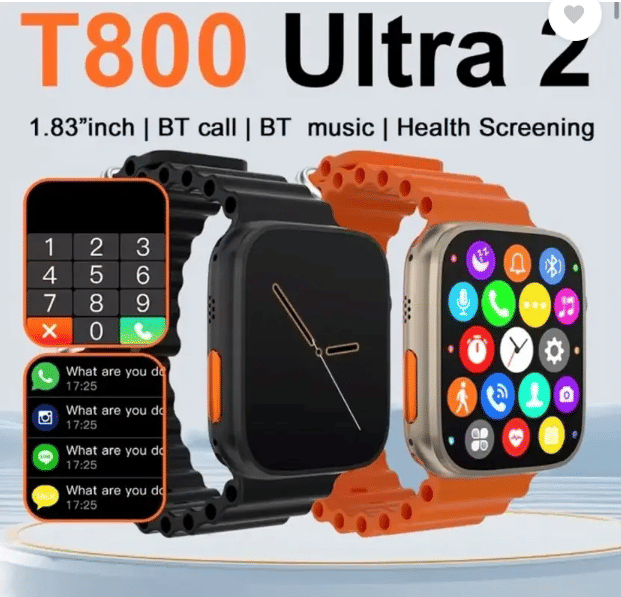 T800 Ultra Smart Watch Series 8 ORANGE522 Smartwatch (ORANGE Strap, FREESIZE) T800 Ultra Smart Watch Series 8 ORANGE522 Smartwatch (ORANGE Strap, FREESIZE)