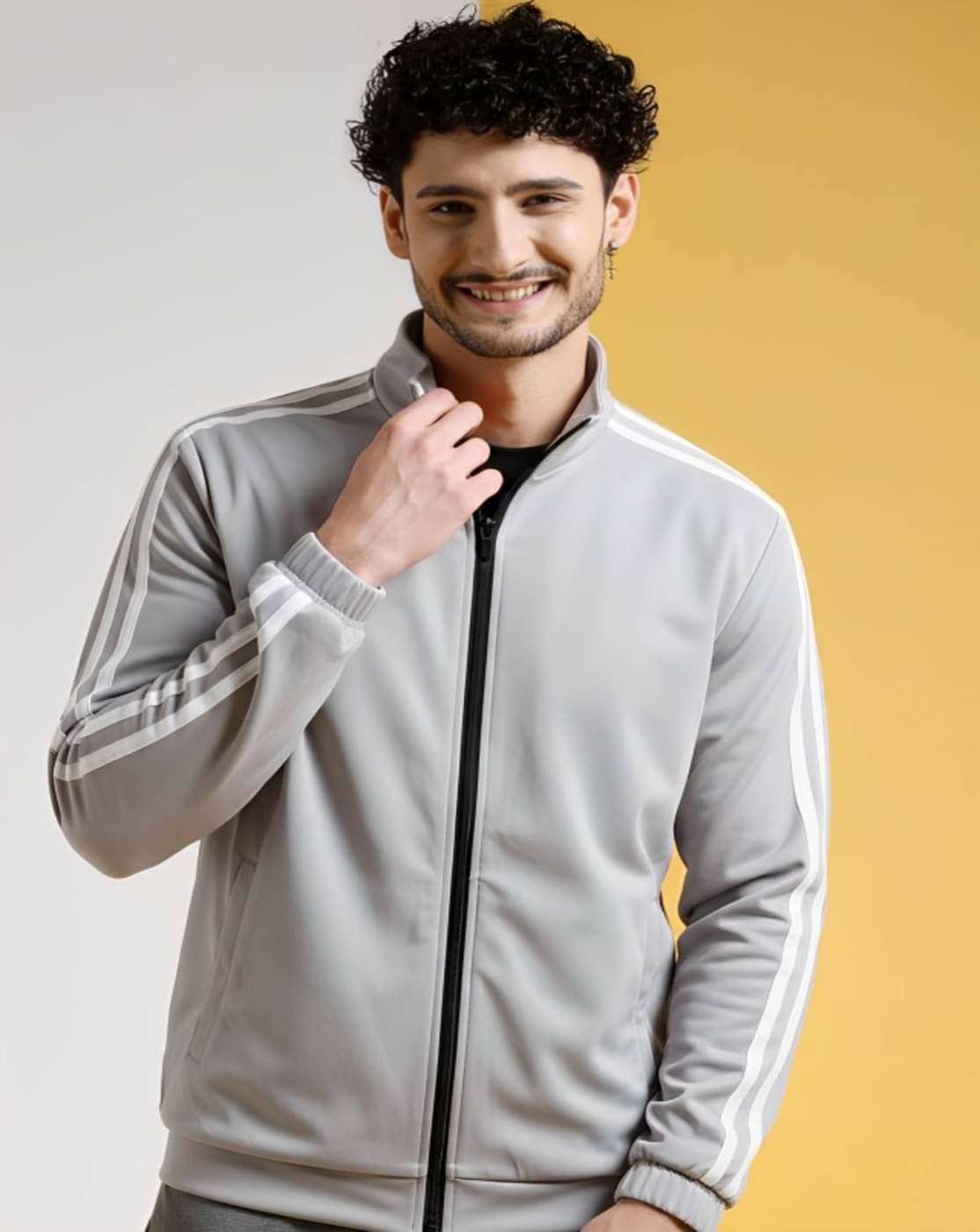 THECLASSICTOGS Polyester Men's Windcheater Jacket - Grey ( Pack of 2 ) THECLASSICTOGS Polyester Men's Windcheater Jacket - Grey ( Pack of 2 )