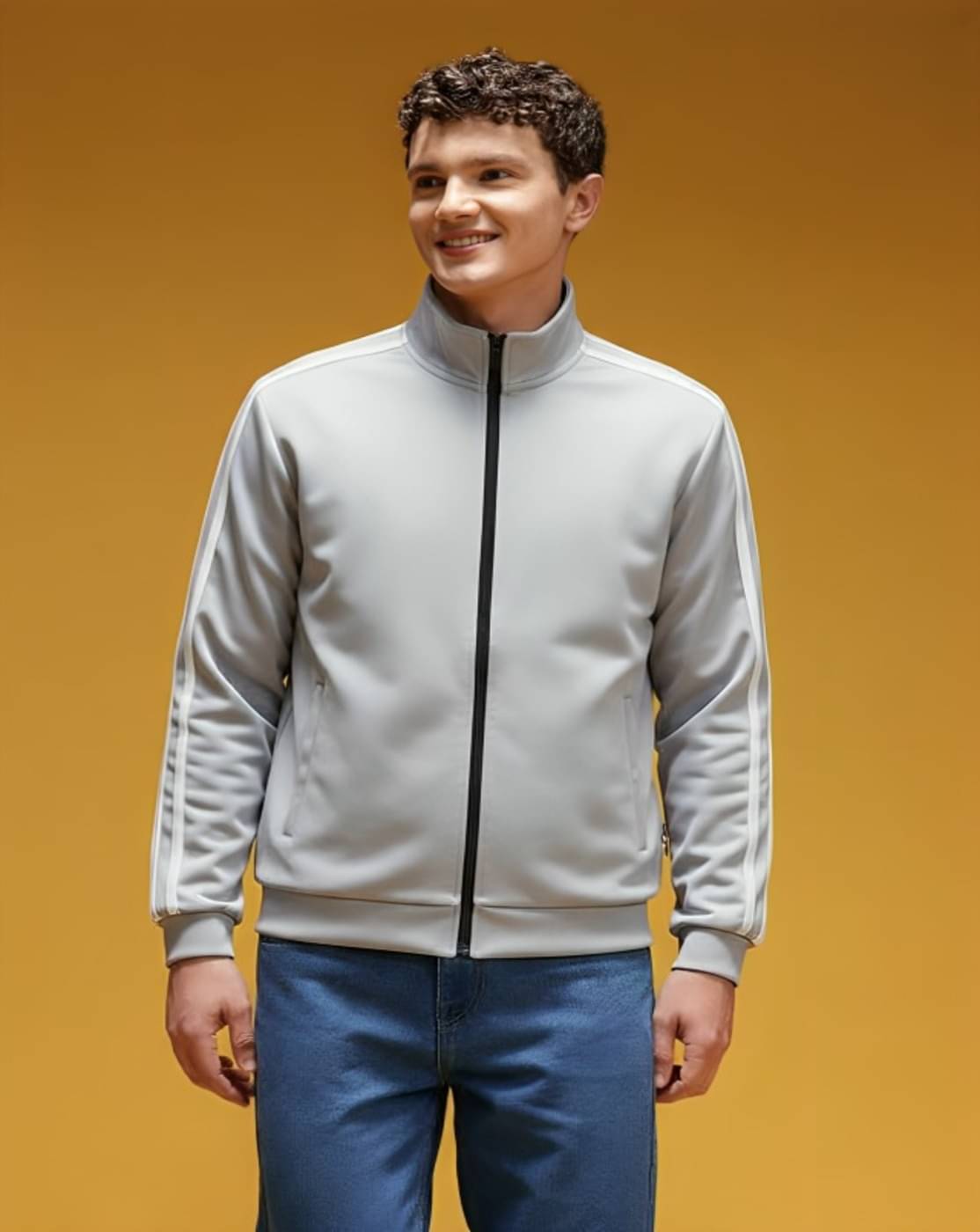     			THECLASSICTOGS Polyester Men's Windcheater Jacket - Grey ( Pack of 2 )