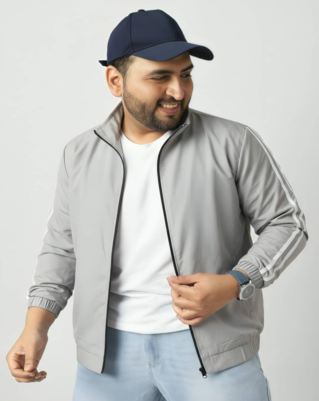 THECLASSICTOGS Polyester Men's Windcheater Jacket - Grey ( Pack of 2 ) THECLASSICTOGS Polyester Men's Windcheater Jacket - Grey ( Pack of 2 )