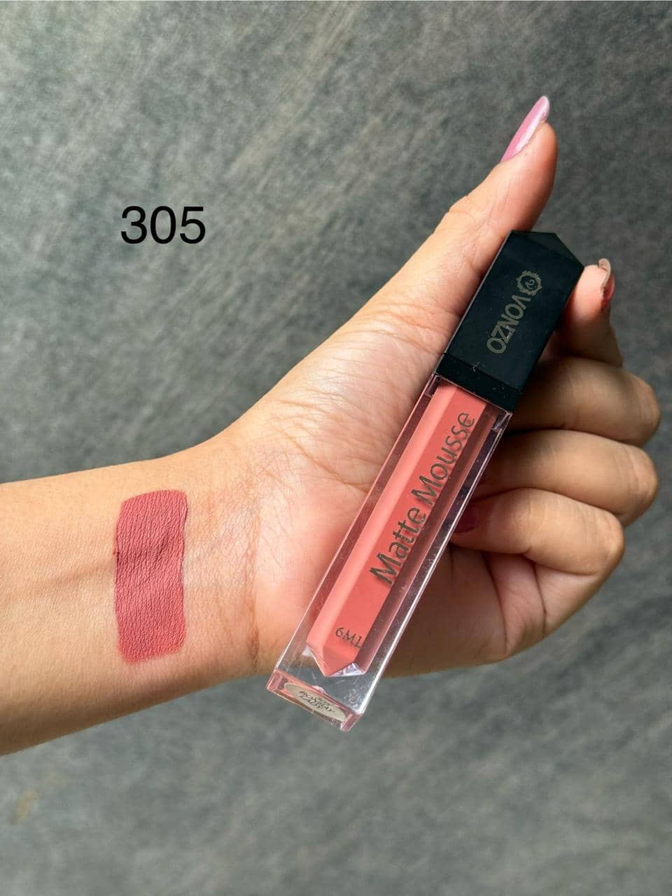 VONZO Maroon Matte Long Lasting Liquid Lipstick ( Pack of 1 )
