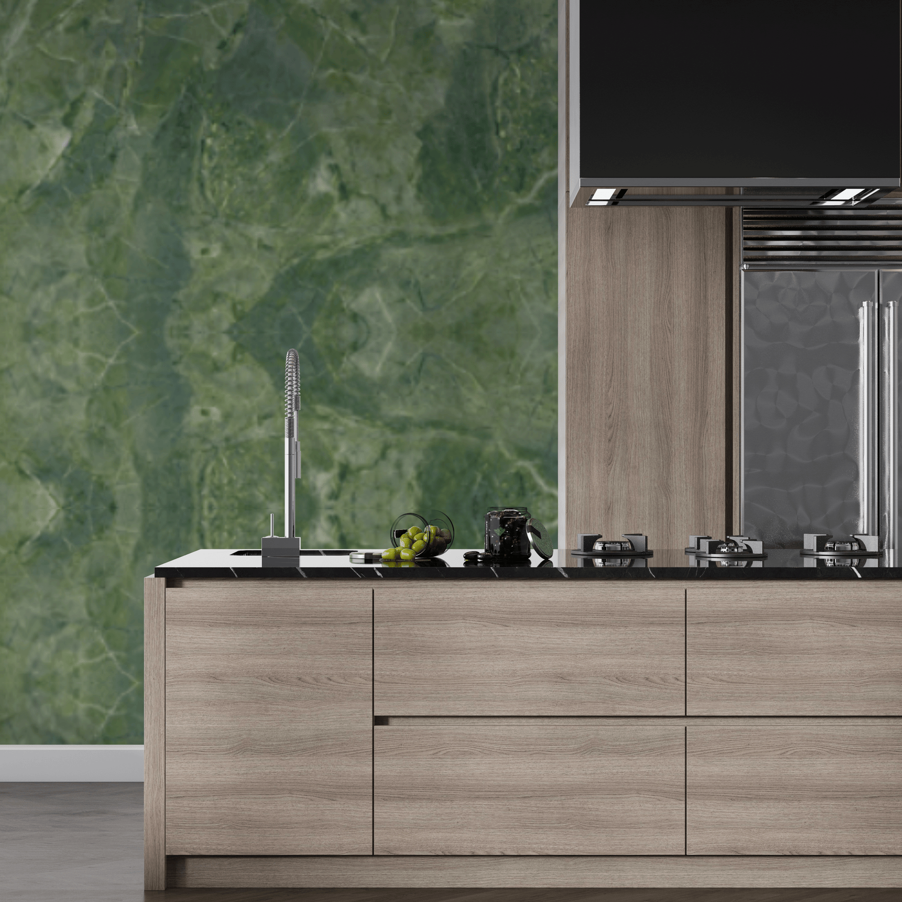 WRUNJI,COLOR- GREEN Self-Adhesive Wallpaper Waterproof Old Furniture Vinyl Stickers Wooden Door Wardrobe Desktop PVC Wall Papers(60*200) WRUNJI,COLOR- GREEN Self-Adhesive Wallpaper Waterproof Old Furniture Vinyl Stickers Wooden Door Wardrobe Desktop PVC Wall Papers(60*200)