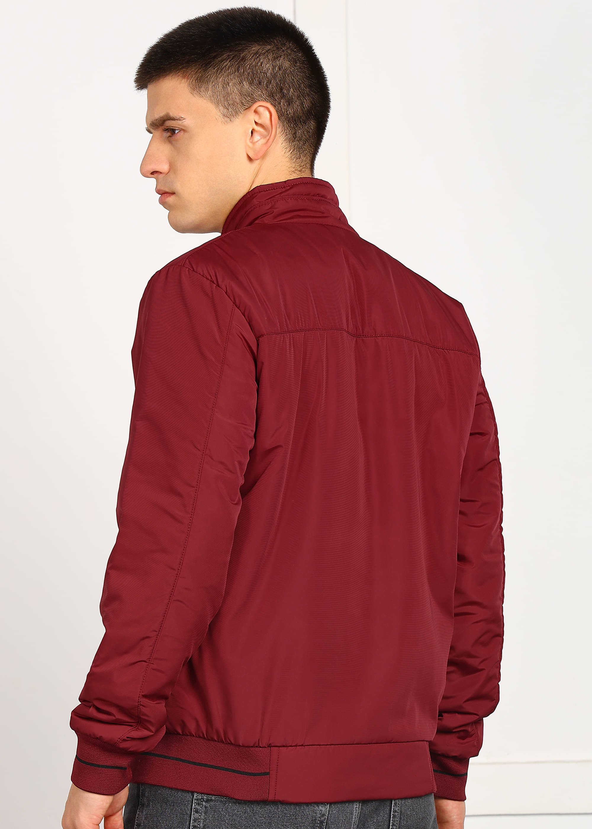 XFOX Polyester Men's Puffer Jacket - Maroon ( Pack of 1 )     			XFOX Polyester Men's Puffer Jacket - Maroon ( Pack of 1 )