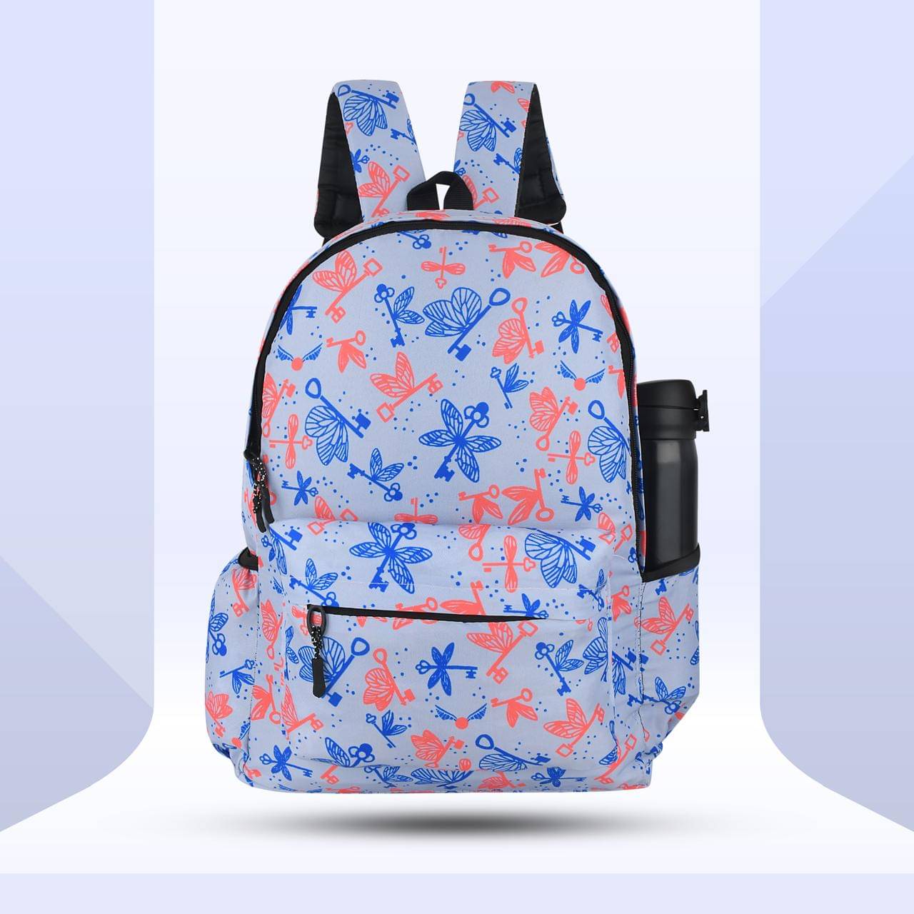    			balaji hosiery 10 Ltrs PU Backpack *For Boys & Girls ( Multi Color )