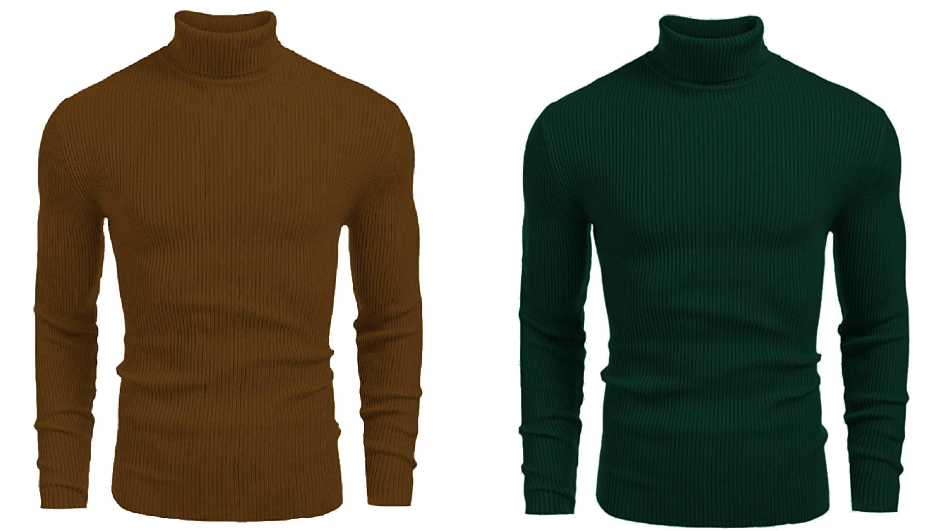     			nikline Woollen High Neck Men's Sweatshirt - Multicolor ( Pack of 2 )