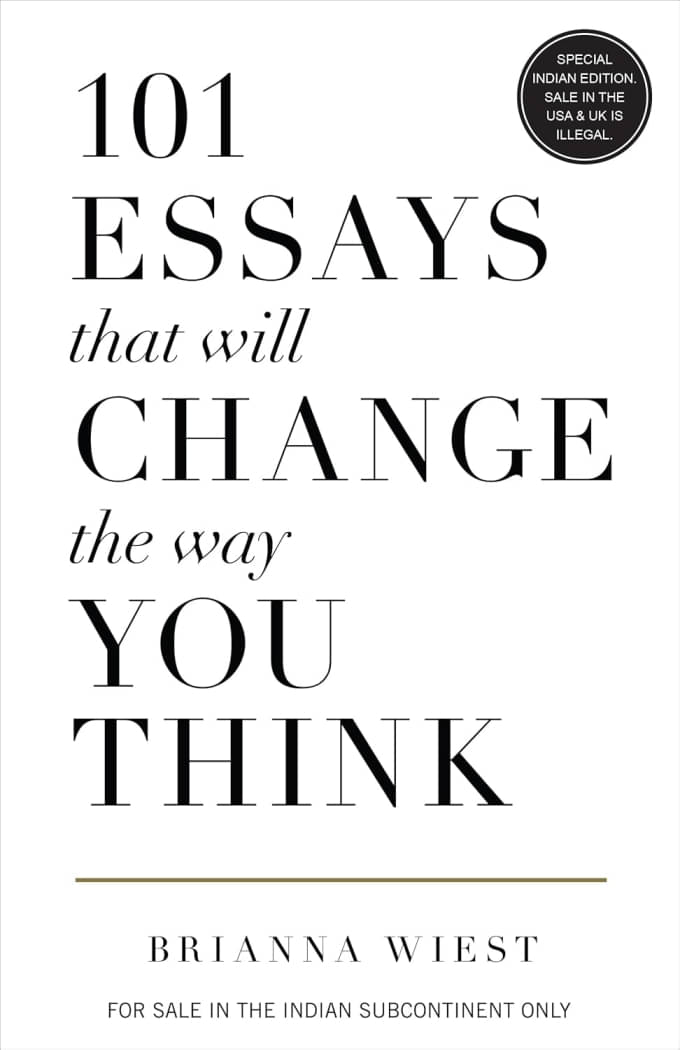     			101 Essays That Will Change The Way You Think