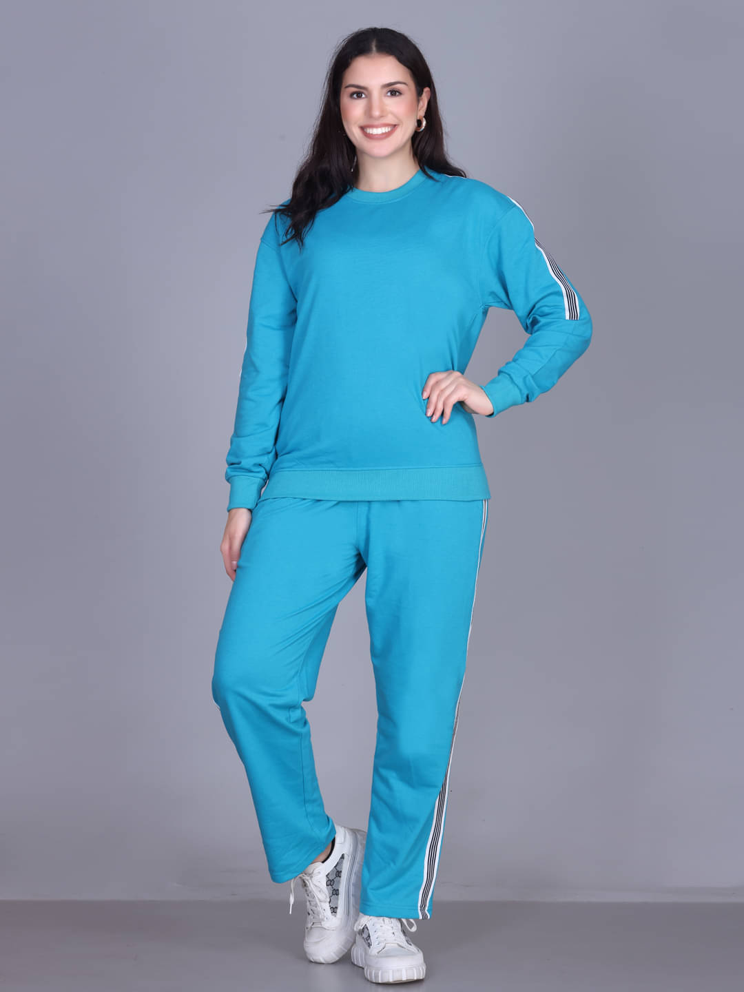     			7 ISLANDS Women Fleece Sports Tracksuits