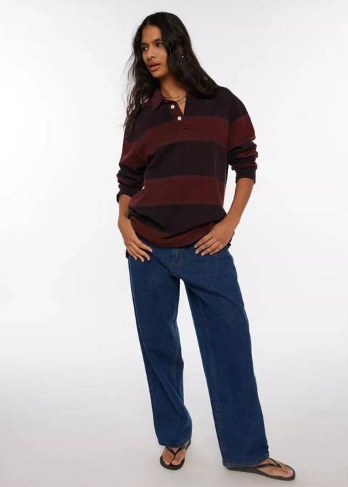     			AD Fashion Women's Straight Fit High-Rise Jeans ( Dark Blue )