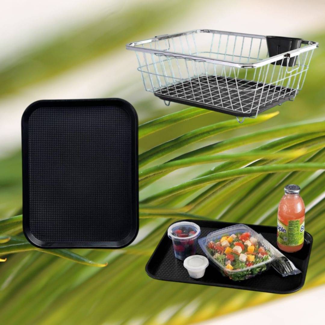 ALCY Silver Steel Dish Racks ( Pack of 1 ) ALCY Silver Steel Dish Racks ( Pack of 1 )