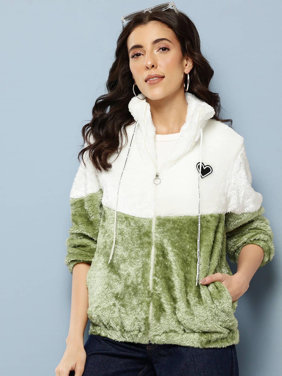 Aarika Women Regular Jacket ( Green ) - Jackets & Coats | Buy online on ZillyBuy