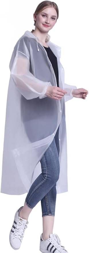 Adorazone Grey PVC Men's Long Raincoat ( Pack of 1 ) Adorazone Grey PVC Men's Long Raincoat ( Pack of 1 )