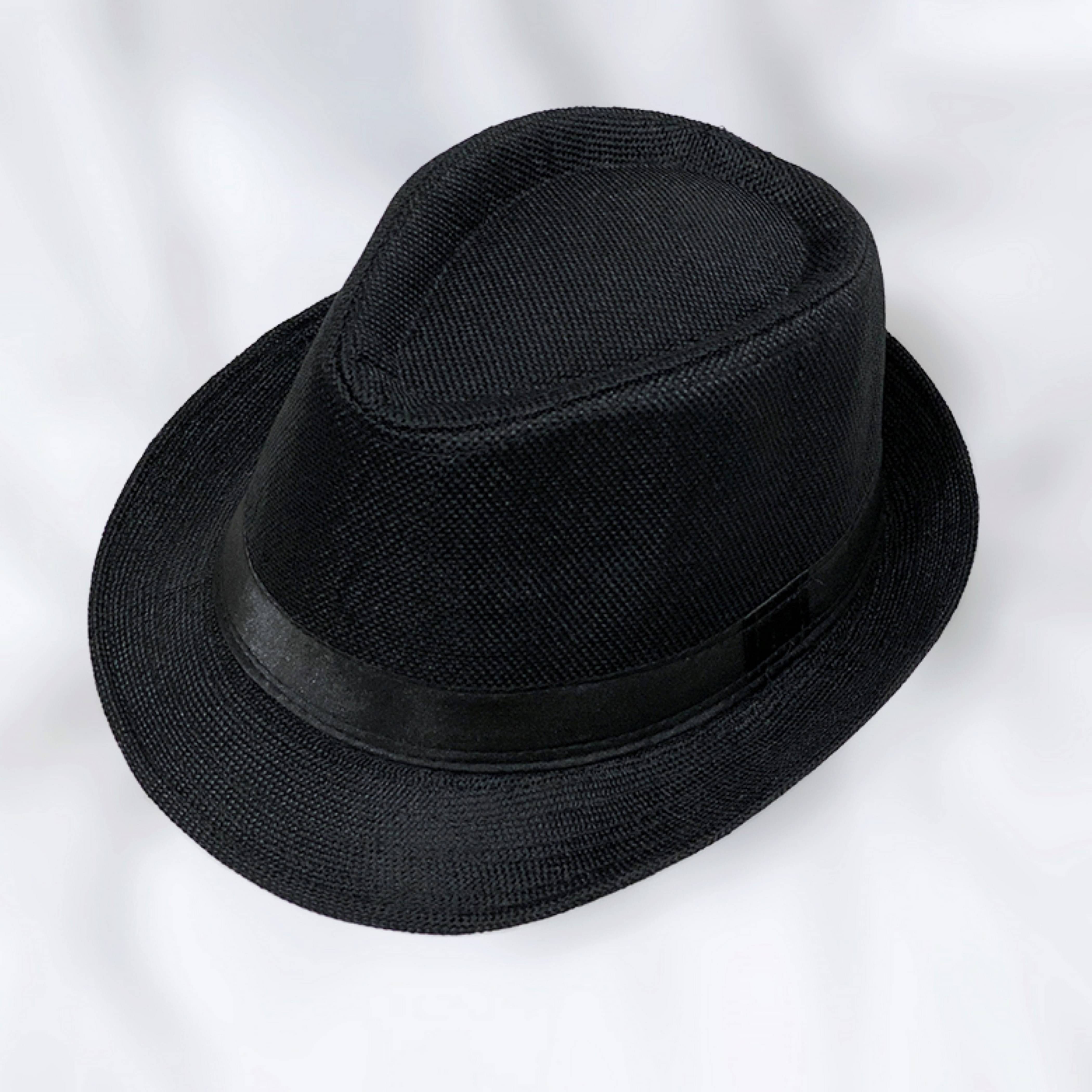 Adorazone Pack of 1 Polyester Men's Hat ( Black ) Adorazone Pack of 1 Polyester Men's Hat ( Black )